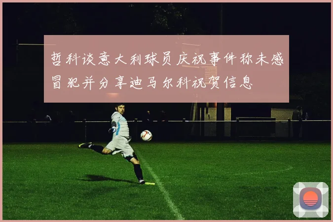 哲科谈意大利球员庆祝事件称未感冒犯并分享迪马尔科祝贺信息